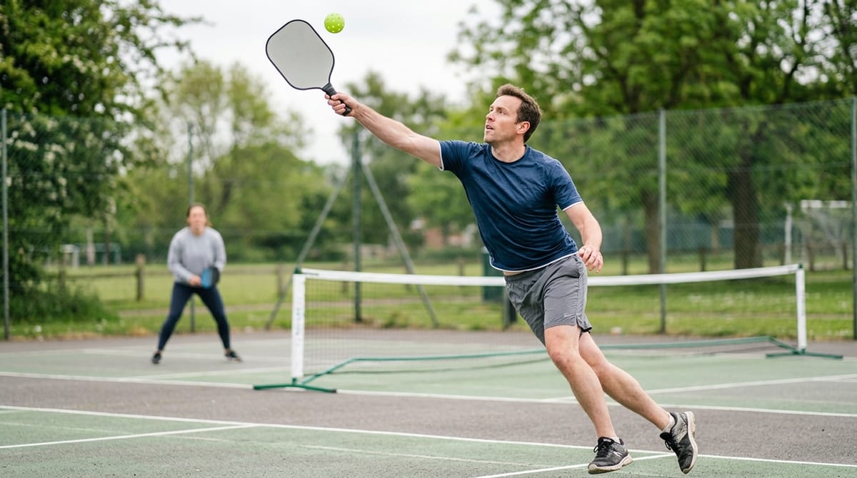 Pickleball Lob Shot Technique UK 2026